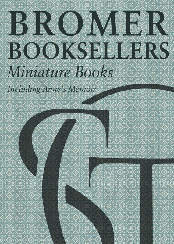 Catalogue 142: Miniature Books