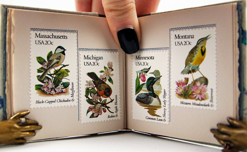 E-catalogue 114: Miniature Books with Postage Stamps