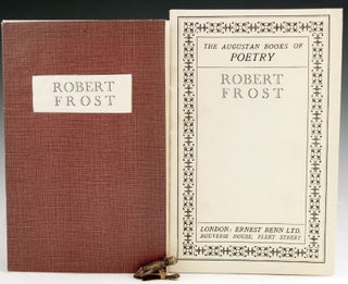 Item #18022 The Augustan Books of Poetry. Robert Frost