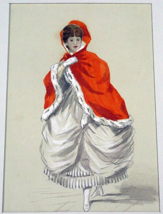 Hand-colored Ladies' Costumes with Transferable Head.