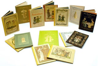 Item #19385 A complete set of Kate Greenaway's Almanacks for 1883-1895, 1897. Kate Greenaway