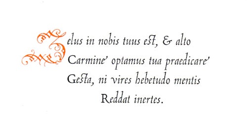 Item #22965 In Die Festo Natalis, Et Circuncisionis Christi, Sapphicum Alphabeticum. Zacharias Ferrerius.