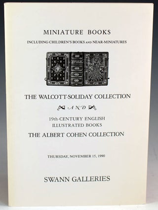 Item #24013 The Walcott-Soliday Collection: Miniature Books, including Children's Books and...