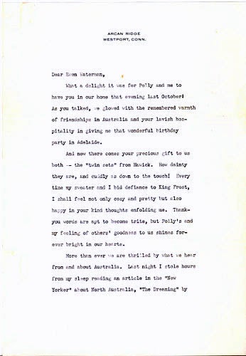 Item #24182 Typed Letters, signed. Helen Keller.