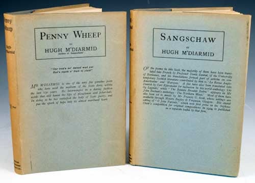Item #24622 Sangschaw; together with Penny Wheep. Hugh M'Diarmid.