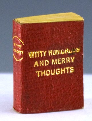 Item #25181 Witty, Humorous and Merry Thoughts