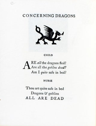 Concerning Dragons.
