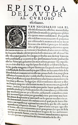 The Writing Book of Andres Brun, Calligrapher of Saragosse.