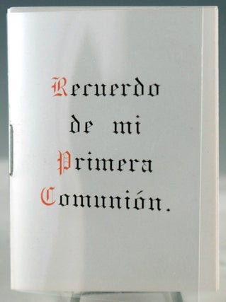 Item #26446 Recuerdo de mi Primera Comunión [I remember my first communion