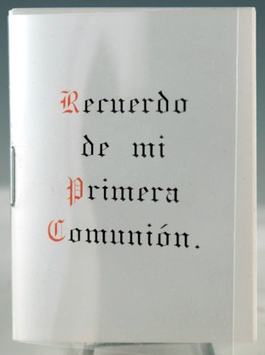 Item #26446 Recuerdo de mi Primera Comunión [I remember my first communion].