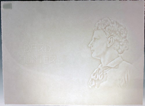 Item #26581 Watermark portrait of Dard Hunter.