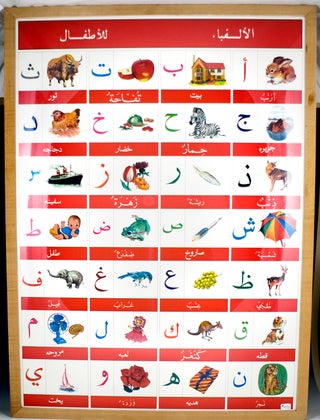 Item #26627 Arabic Alphabet Poster
