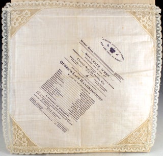 Item #26831 Souvenir program for "Queen's Lace Handkerchief " Johann Strauss