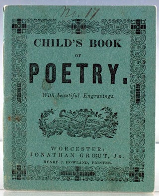 Item #26906 Child's Book of Poetry