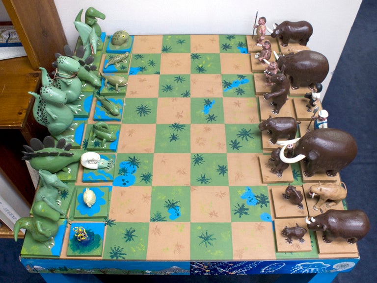 Item #27448 (Evolutionary Chess Set).