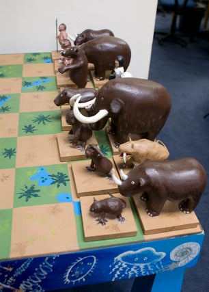 (Evolutionary Chess Set).