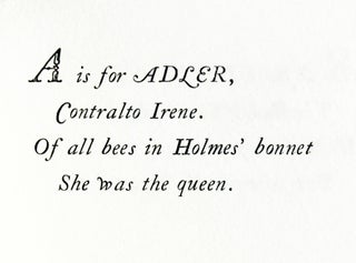 A is for Adler: A New Sherlockian Alphabet.