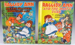 Set of four Raggedy Ann books in original box.
