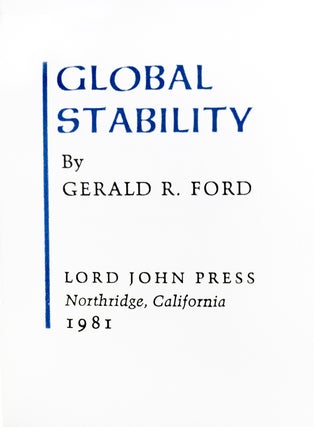 Global Stability.