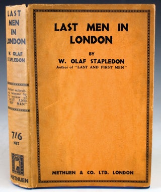 Item #27752 Last Men in London. W. Olaf Stapledon