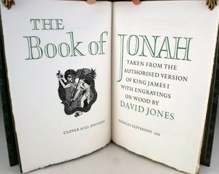 The Book of Jonah. Together with: thirteen wood engravings by David Jones for the book.