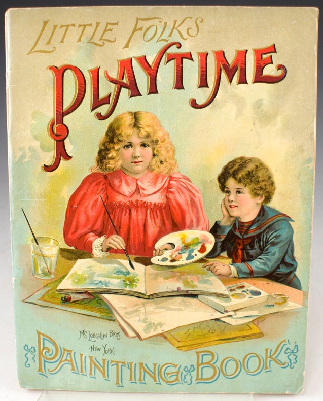 Little Folks Playtime Painting Book