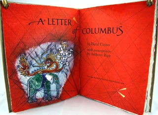 A Letter of Columbus.