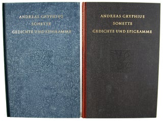 Item #28635 Andreas Gryphius: Ausgewahlte Sonette, Gedichte und Epigramme. Andreas Gryphius