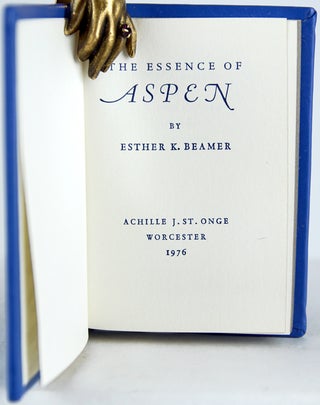 The Essence of Aspen.