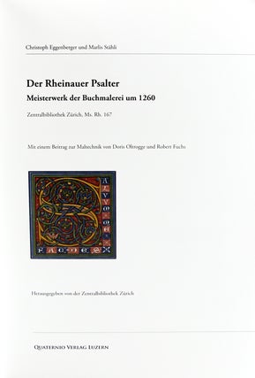 Der Rheinaur Psalter.