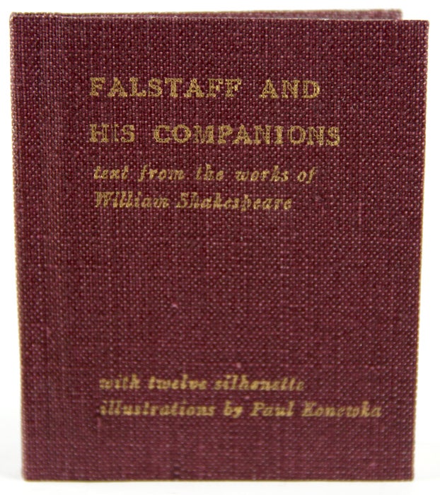 Item #28932 Falstaff and His Companions. William Shakespeare.
