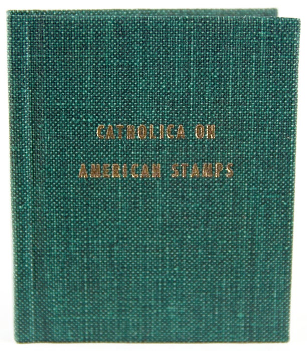 Item #28970 Catholica on American Stamps. Msgr. Francis J. Weber.
