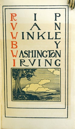 Item #29099 Rip Van Winkle. Washington Irving
