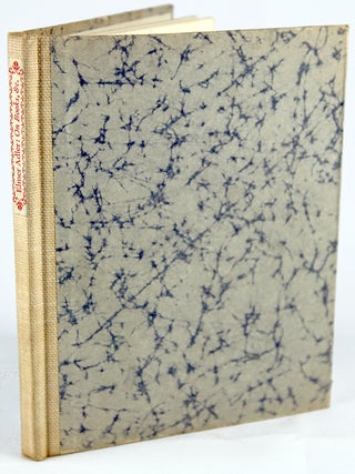 Autograph letter, signed. Together with: An Informal Talk by Elmer Adler at the University of Kansas, April 17, 1953.