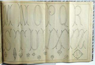 Livre d'Or de la Broderie. Alphabets - Monogrammes - Festons.