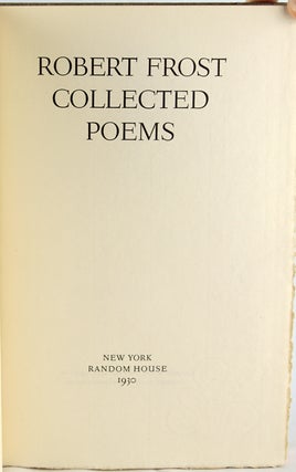 Collected Poems.