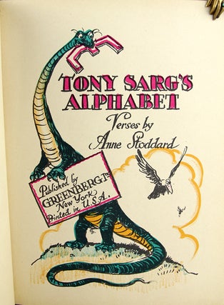 Tony Sarg's Alphabet.