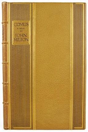 Item #30794 Comus: A Mask. John Milton
