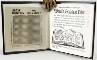 Item #30852 World's Smallest Bible