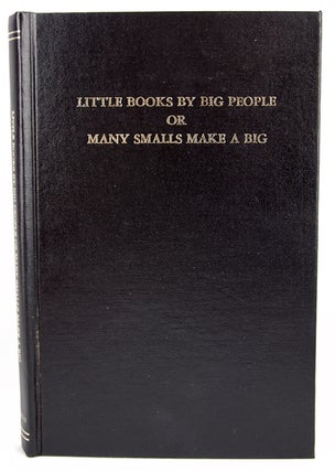 Item #31092 Little Books by Big People or Many Smalls Make a Big. Francis J. Weber, Msgr