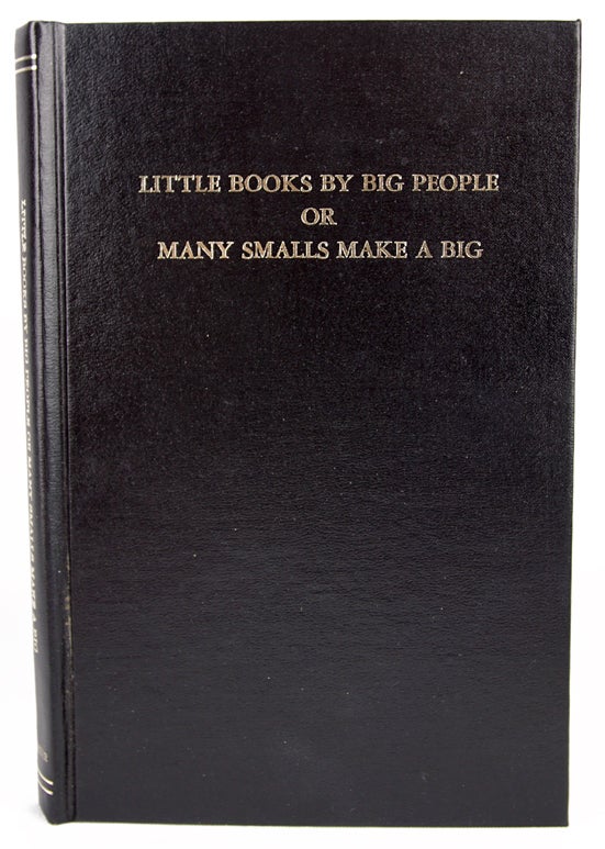 Item #31092 Little Books by Big People or Many Smalls Make a Big. Francis J. Weber, Msgr.