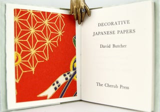 Item #31248 Decorative Japanese Papers. David Butcher
