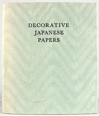 Decorative Japanese Papers.