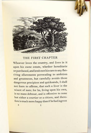 Item #31249 The Praise and Happinesse of the Countrie-Life. Written originally in Spanish by Don...