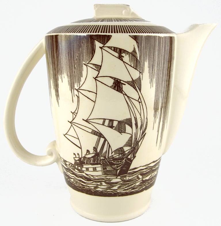 Item #31402 Moby Dick Coffee Pot.