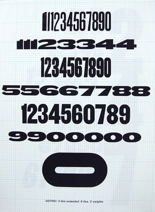 The Numerology of Wood Type: Calyban's Wood Type Whimsy, Volume 1.