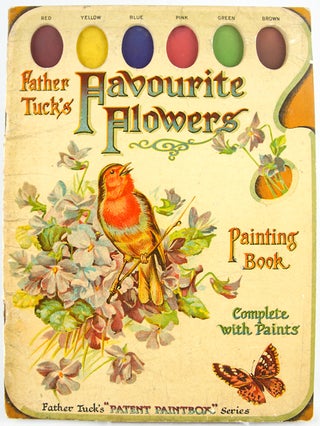 Item #31670 Father Tuck's Favourite Flowers Painting Book