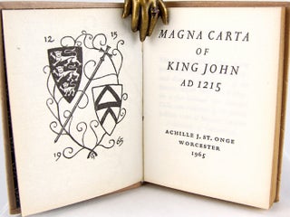 Item #31690 Magna Carta of King John AD 1215