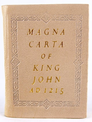 Magna Carta of King John AD 1215.