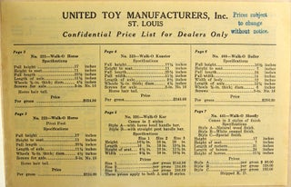 United Toy Manufacturers. American Toys for American Kids.